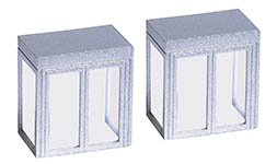070-7757 - 1:87 - Mini-Set Windfänge